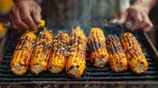 Jagung Bakar Bumbu Balado renyah pedas yang bikin nagih